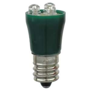  S6 Candelabra Base Green 6 12 Volt LED 