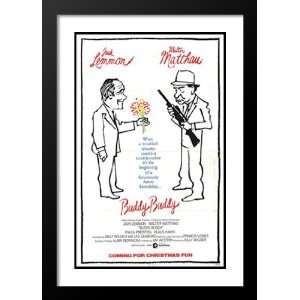 Buddy Buddy 32x45 Framed and Double Matted Movie Poster   Style B 