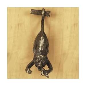 Schaub 906 DBH ; 906 DBH Lost Wax solid brass Monkey eating Banana 