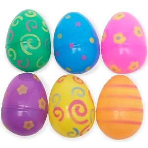   Lets Party By Fun Express Plastic Printed Easter Eggs: Everything Else