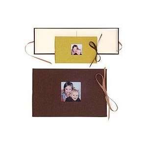  NOCI Chocolate Brown/white mini album with 4x6 pockets by 