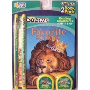  2 ActivePad Book & Cartridge Sets   Fairy Tales & Favorite 