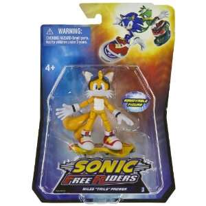   Action Figure + Finger Board Sonic Free Riders Series Toys & Games
