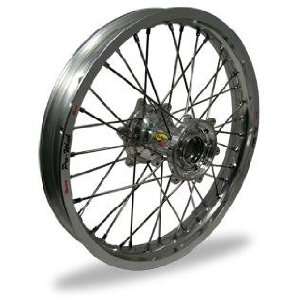  Pro Wheel Supermoto Rear Wheel Set   17x4.25   Silver Rim 