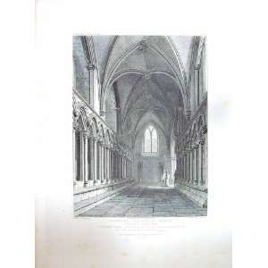  1819 LICHFIELD CATHEDRAL CHURCH CHAPTER HOUSE WOOLNOTH 