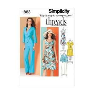  Simplicity Sewing Pattern 1883 Sizes 16 24 Misses Dress 