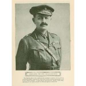  1918 Print British Lieutenant General Sir Julian Byng 