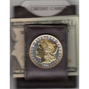   Morgan Silver Dollar (Stars & Rim in Gold) (Minted 1878   1921