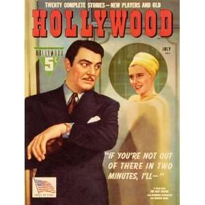   Movie Poster Hollywood Magazine Cover 1930 s Style A: Home & Kitchen