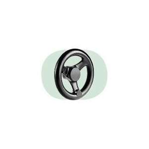 Lanker MGAX5FM1911 Black Plastic Three Spoke Handwheel  