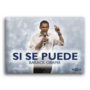  Unofficial OBAMA *Si Se Puede* Campaign Button / Pin 