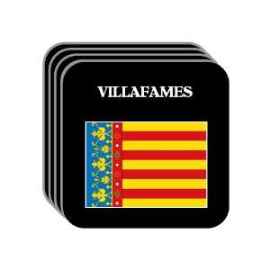 Valencia (Comunitat Valenciana)   VILLAFAMES Set of 4 Mini Mousepad 
