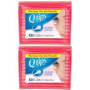  Q, Tips Cotton Swabs, 30 ct., Travel Size Purse ct, 2 ct 