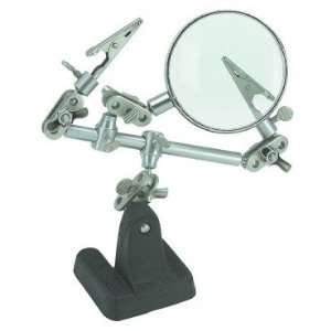   Helping Hand Tool With Magnifying Glass Third Hand Home Improvement