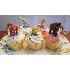 Ice Age Movie Cake Topper Decortaion Figure Set with Manny, Sid, Diego 