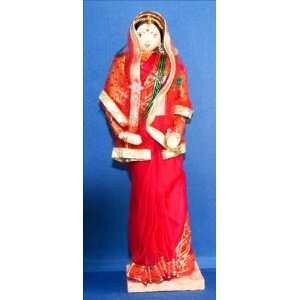  Ethnic Doll   Nepali Handmade Tall Bride Doll From Nepal 