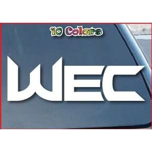  World Extreme Cagefighting Car Window Vinyl Decal Sticker 