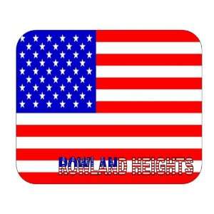  US Flag   Rowland Heights, California (CA) Mouse Pad 