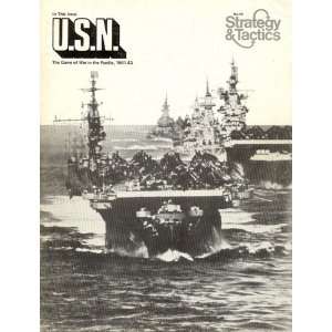 SPI: Strategy & Tactics Magazine # 29, with USN, War in the Pacific 