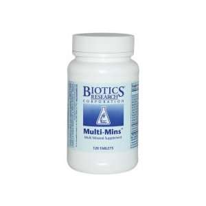 Multi Mins (Potent Mineral Combination) 120 Tablets   Biotics Research