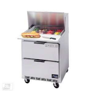 Beverage Air SPED27B 27 Sandwich/Salad Prep Table w/ Drawers   Elite 