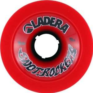  Ladera Snot Rockets 70mm 78a Red Skate Wheels: Sports 
