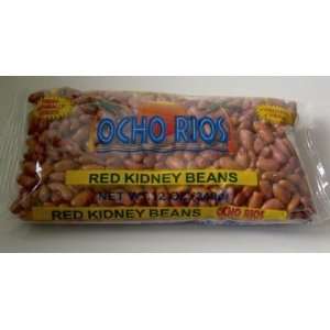 Ocho Rios Red Kidney Beans (Frijoles Colorados) 3 Pack (12oz Each Bag)