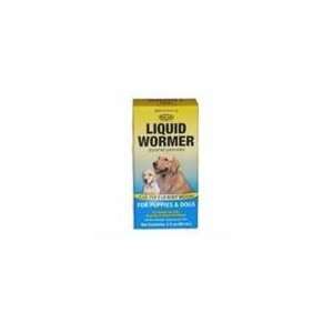  Durvet Liquid Dog Wormer Single Strength 2 Oz Pet 