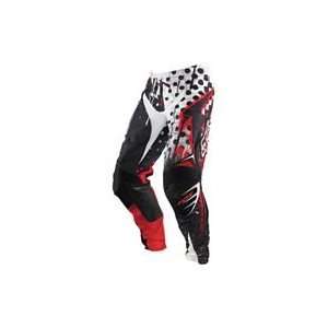  2011 FOX YOUTH 360 PANTS (RIOT BLACK/RED): Automotive