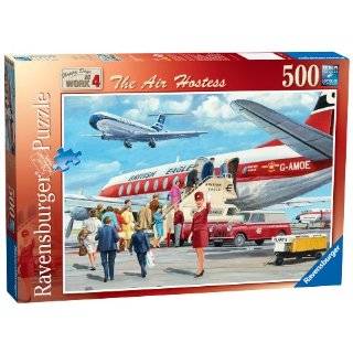 Ravensburger Happy Days at Work Air Hostess 500 Piece Puzzle