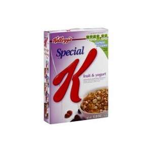 Special K Crunchy Rice & Wheat Flakes, Fruit & Yogurt, 12.8 oz, (pack 