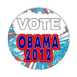  VOTE OBAMA 2012   Large 2.25 Pinback Button   President 