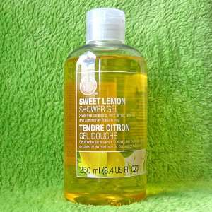  Body Shop Sweet Lemon Shower Gel 8.4 Oz.: Beauty