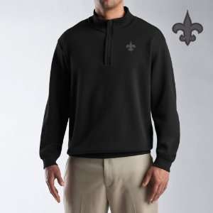   Orleans Saints Mens Journey Supima Half Zip Shirt: Sports & Outdoors