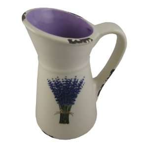 Napco 32099 5 Inch Tall Ceramic Statice Lavender Small 