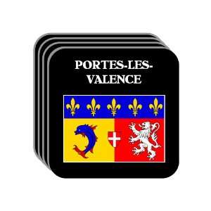  Rhone Alpes   PORTES LES VALENCE Set of 4 Mini Mousepad 