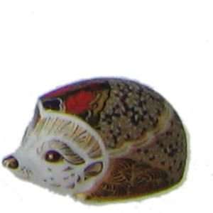  Crown Derby Paperweights Collection Hawthorn L/S Hedgehog 3.75 Inch
