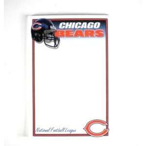  Chicago Bears 5x8 Notepad   50 Sheets