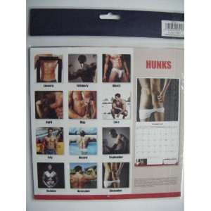  Hunks Calendar 2012 