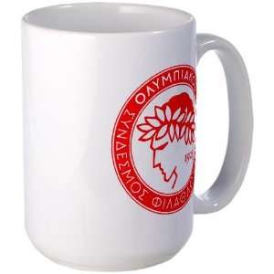  Olympiakos FC Sports Large Mug by CafePress: Everything 