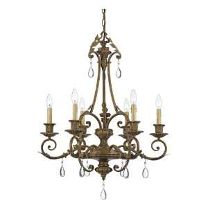  Quoizel KA5006CE Katherine 33 1/2 Inch One Tier Chandelier 