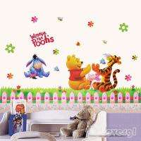 Disney Winnie The Poohs Partner Clap for Nursery Baby Kid Room Wall 