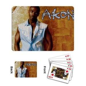  Akon Playing Cards Single Design