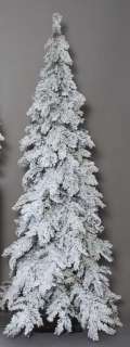 Heavy Flocked Snow Mountain Pine Christmas Tree  