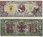 Dixie Novelty Money Bill Dollar Confederate Flag 1861 1865 $1.25 FREE 