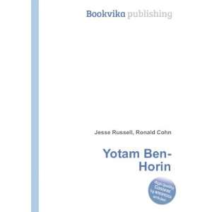  Yotam Ben Horin Ronald Cohn Jesse Russell Books