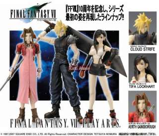 Final Fantasy VII (FFVII) Play Arts Game Ed: Aerith Gainborough 