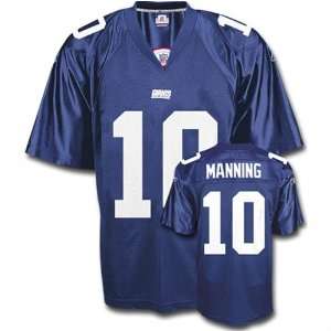   York Giants NFL Replica Player Jersey By Reebok (Team Color): Sports