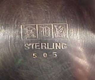 Dunkirk Sterling Silver 5 Piece Coffee & Tea Service  
