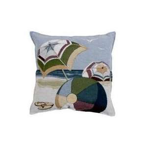   of 2 Beach Days Tapestry Square Throw Pillows 17 Home & Kitchen